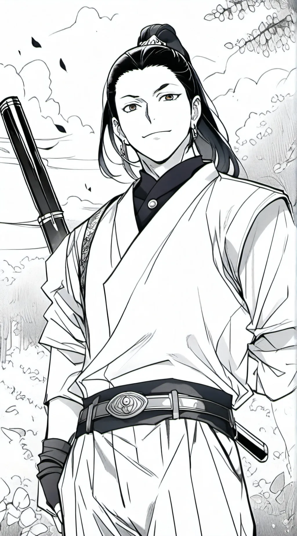 ai character: Geto background