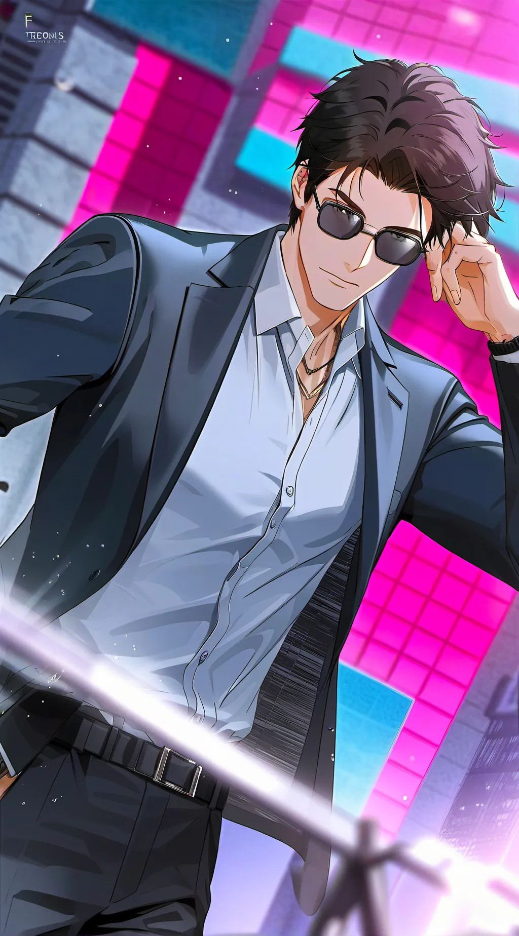 ai character: Mark Smith background