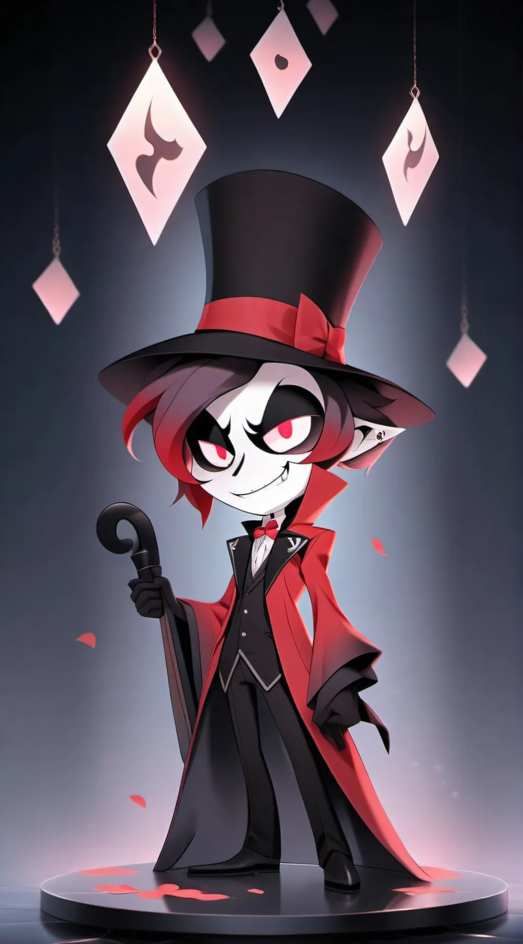ai character: hazbin hotel  background
