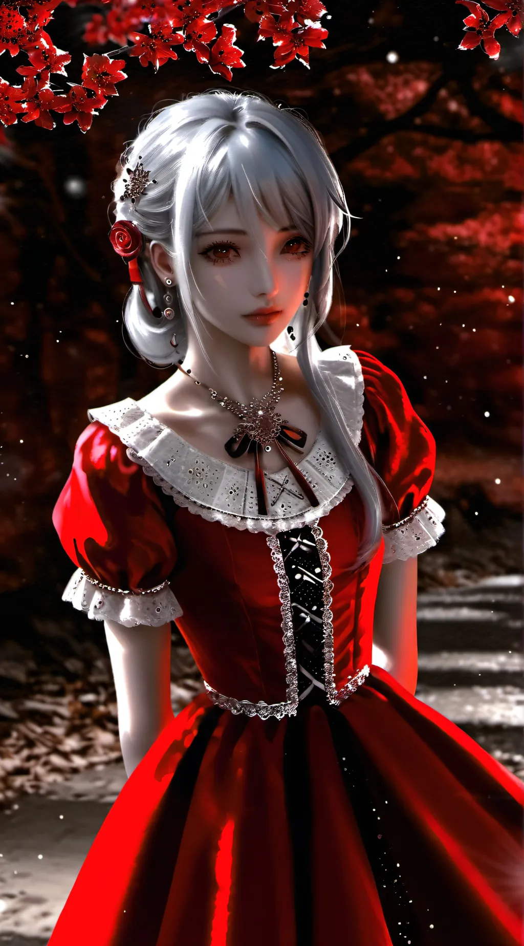 ai character: Midnight Dark background