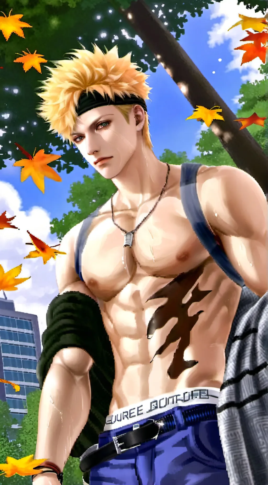 ai character: bakugo background