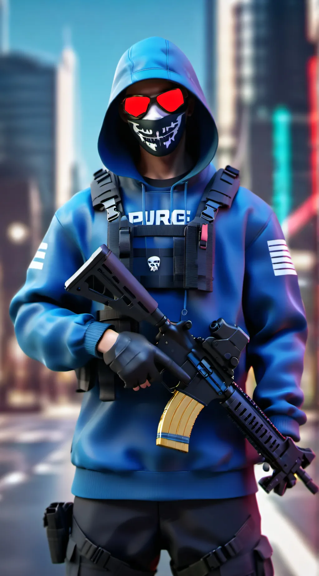 ai character: purger/John bielak background