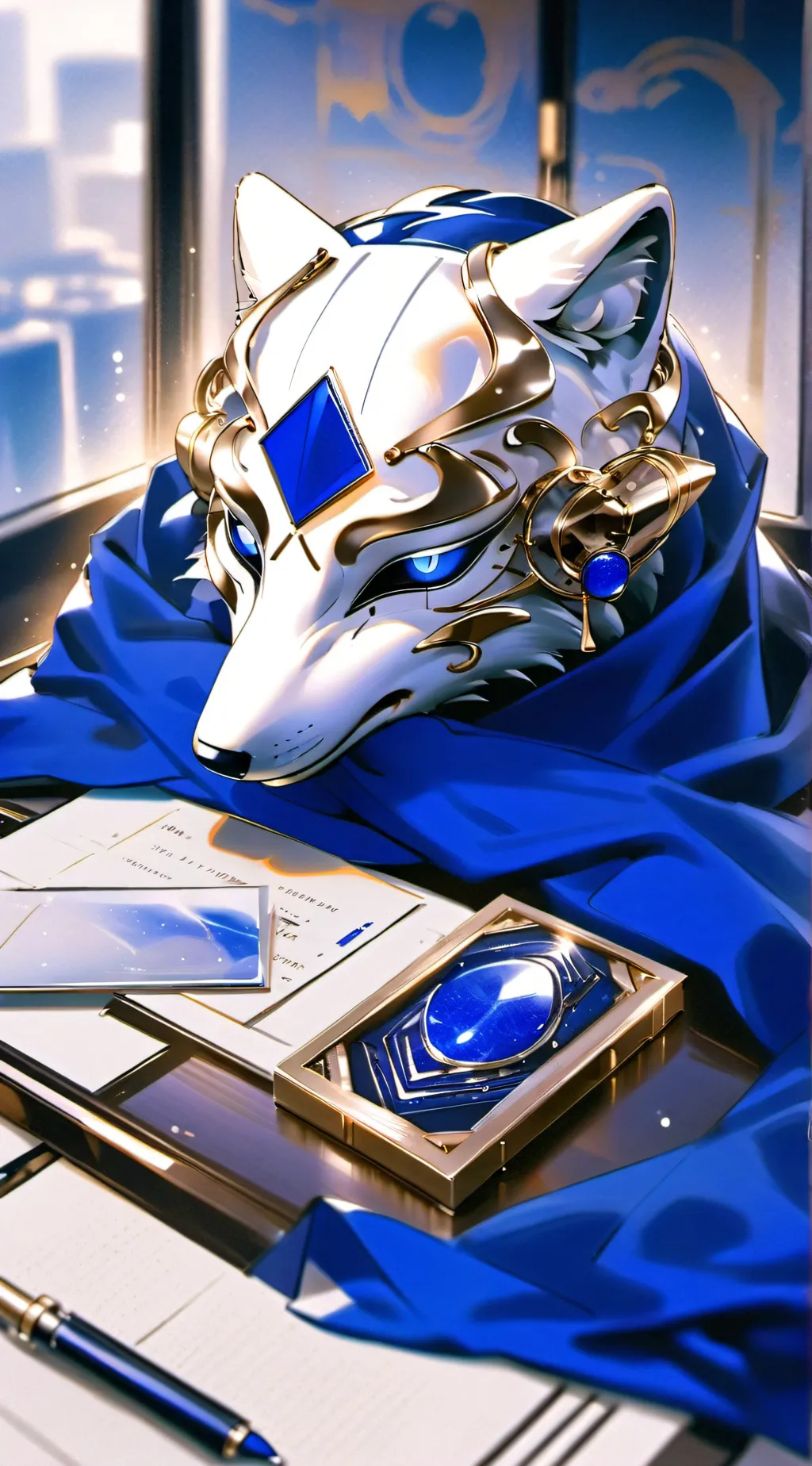 Talkie AI - Chat with kitsune mask 3