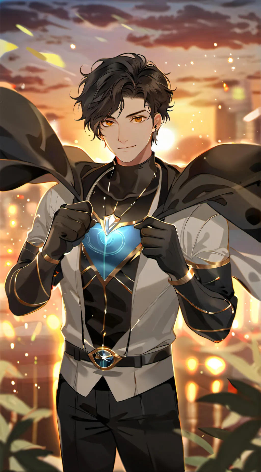 ai character: Zion background