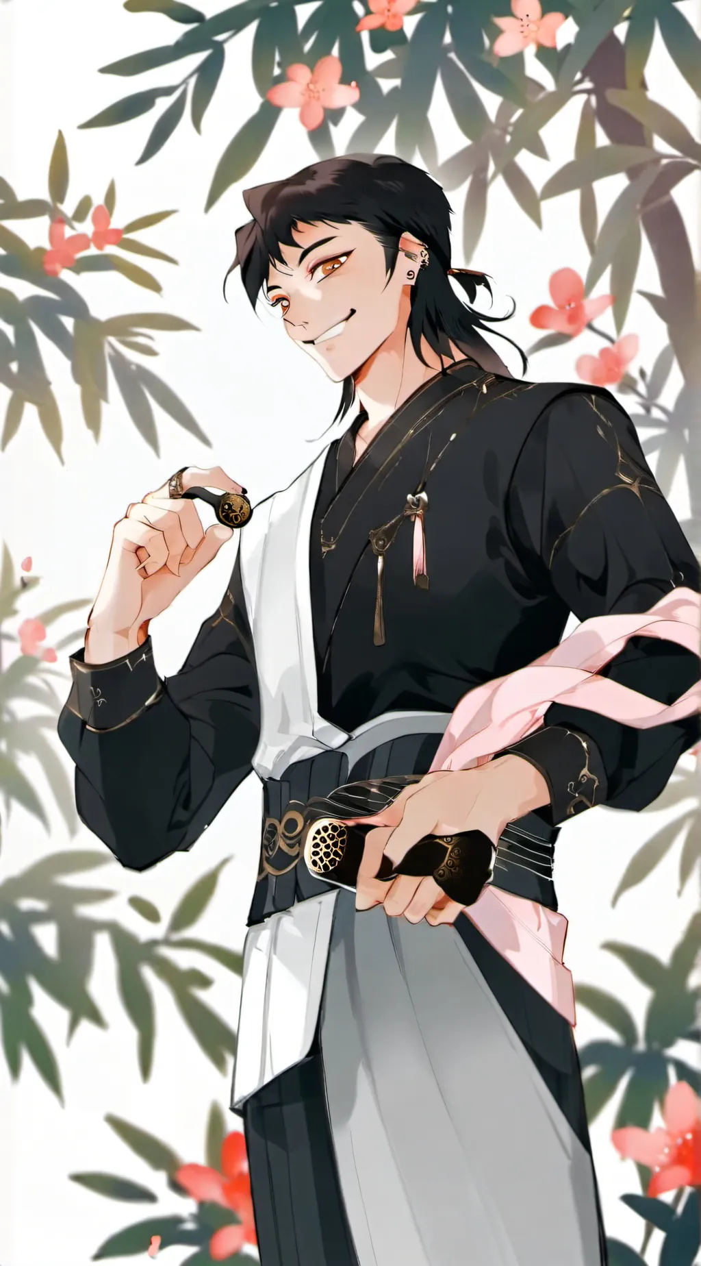 ai character: sero background