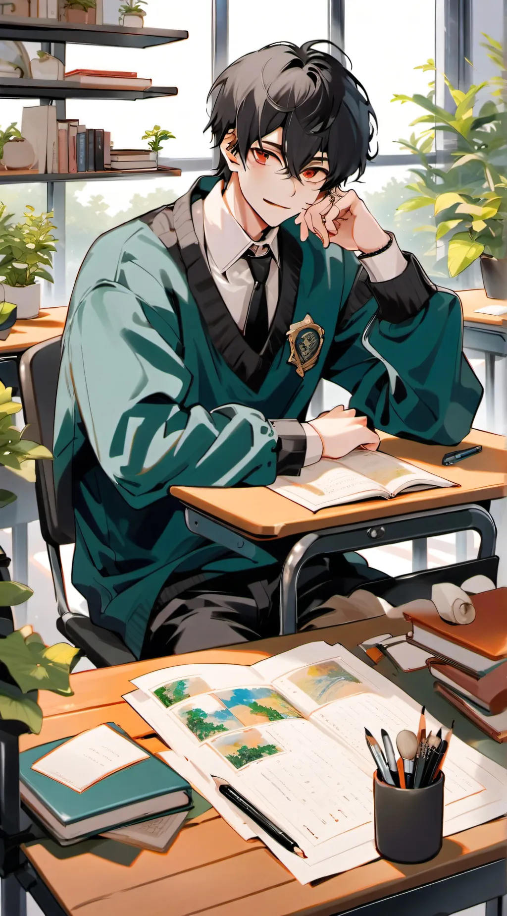 ai character: Joe Kansan  background