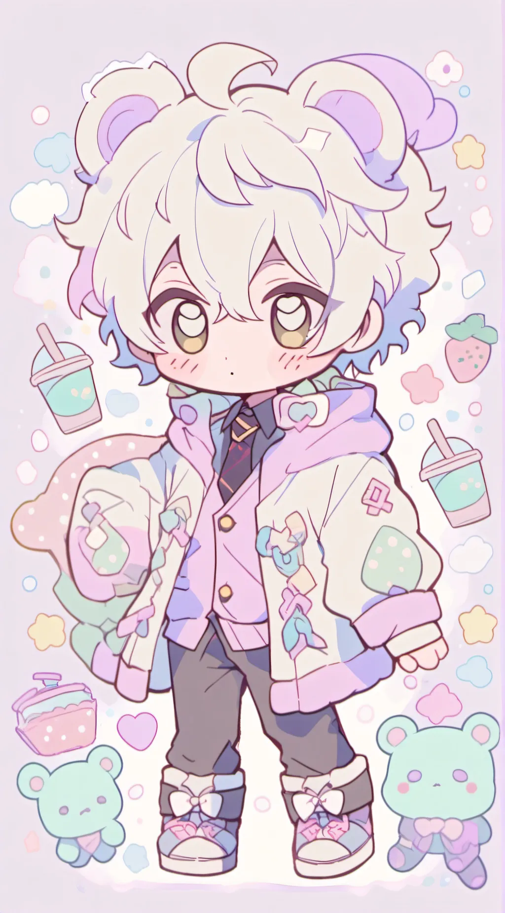 ai character: Taiga background