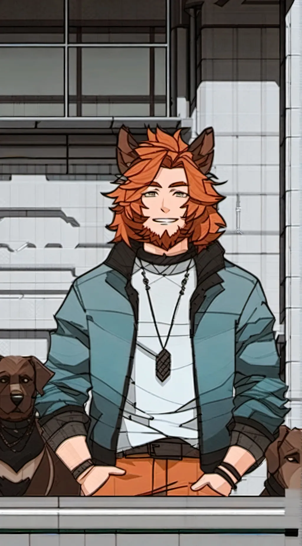 ai character: Alexander  background