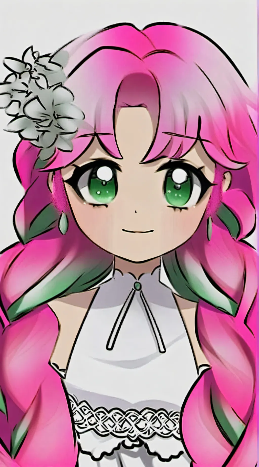 ai character: KNY wedding background