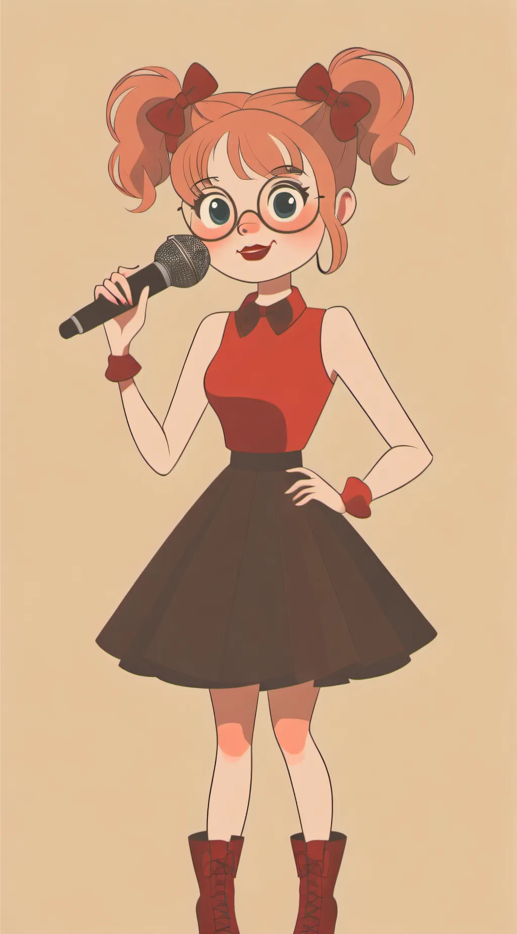 ai character: Circus baby (C.B) background