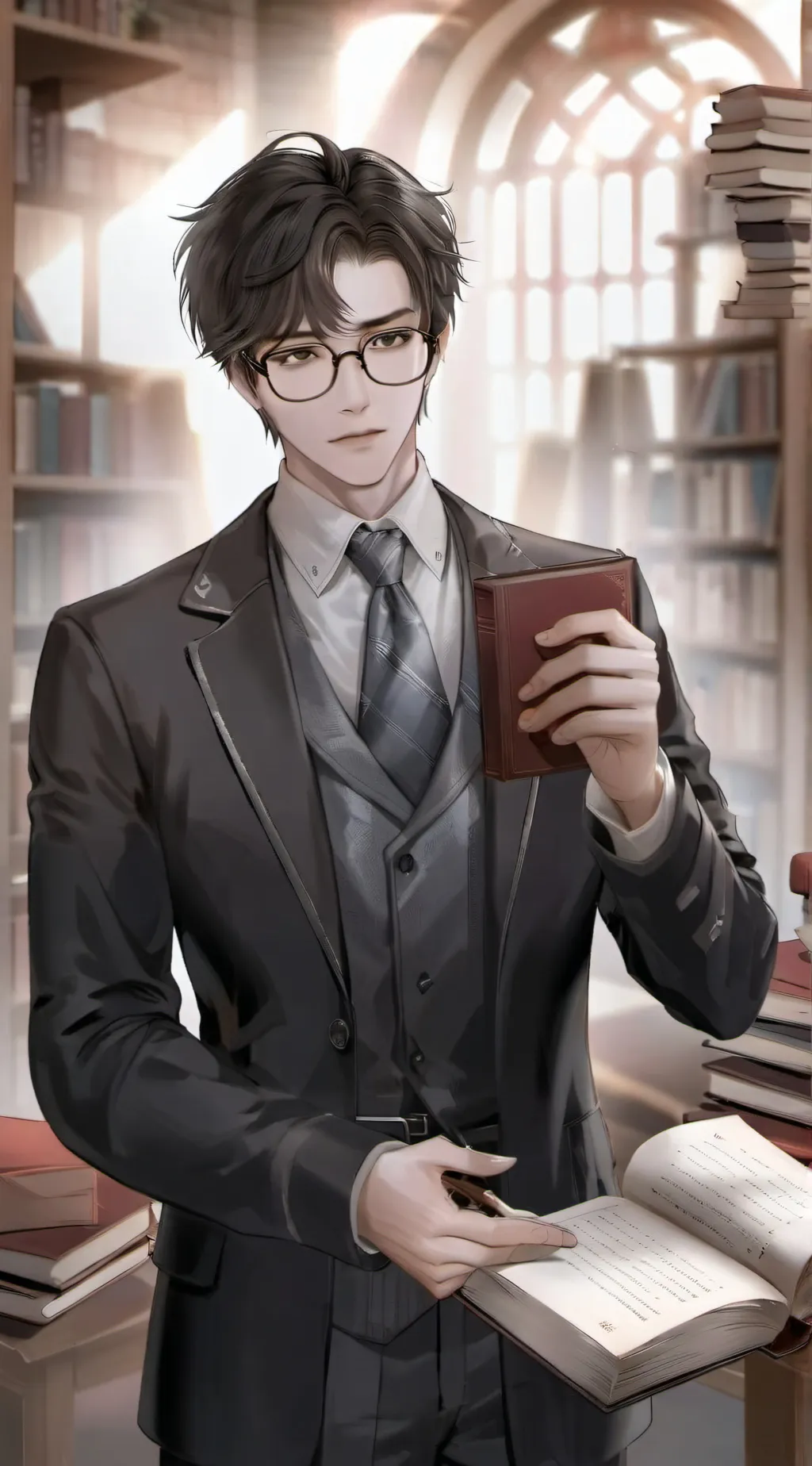 ai character: Mr. Joo background