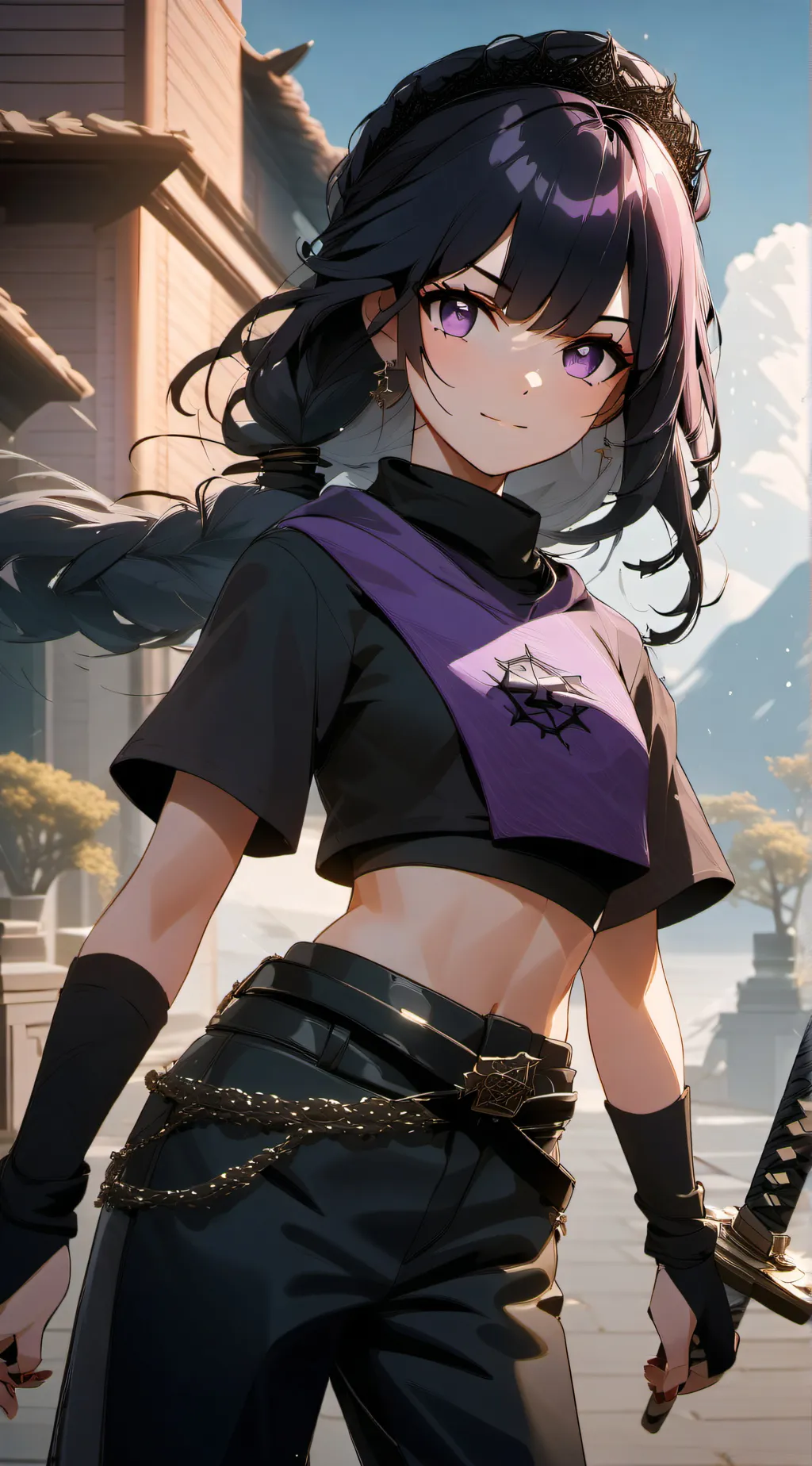 ai character: Michi background