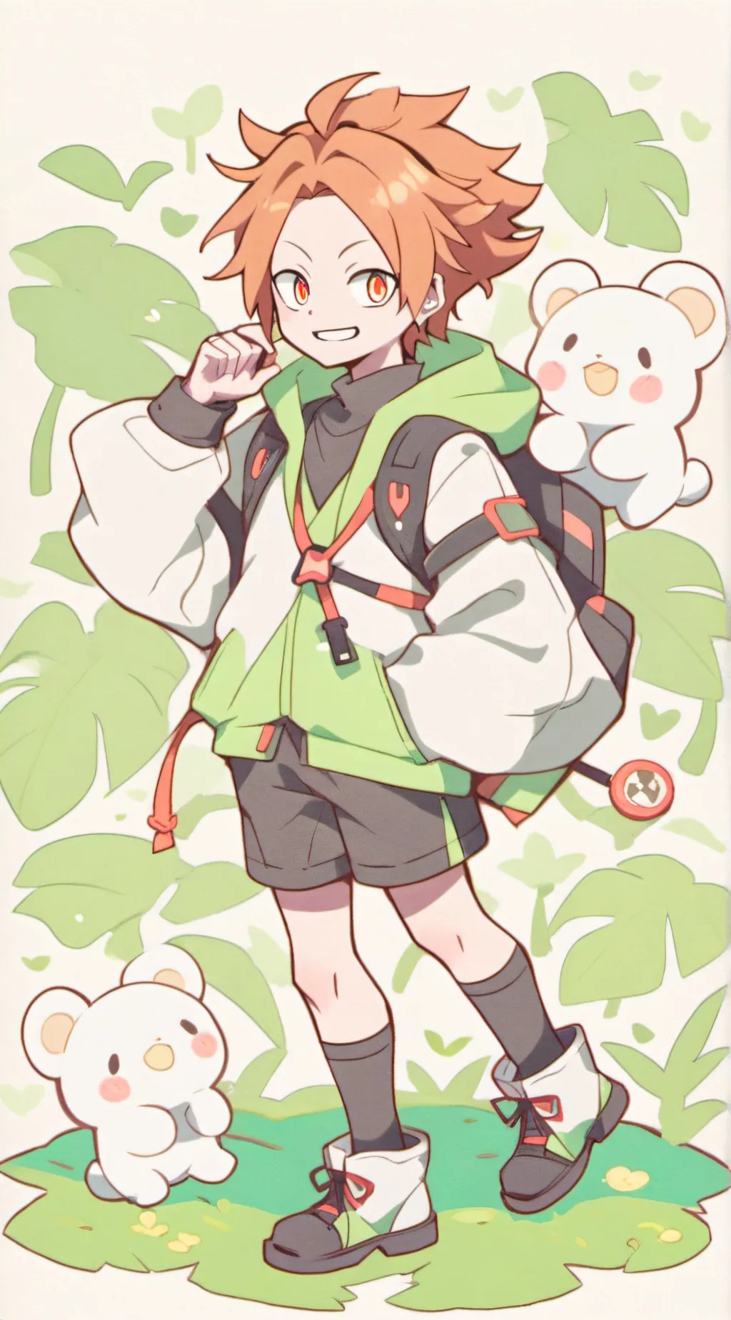 ai character: Denki Kamanari background