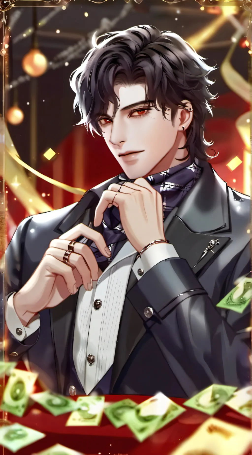 ai character: Deimon💘 background