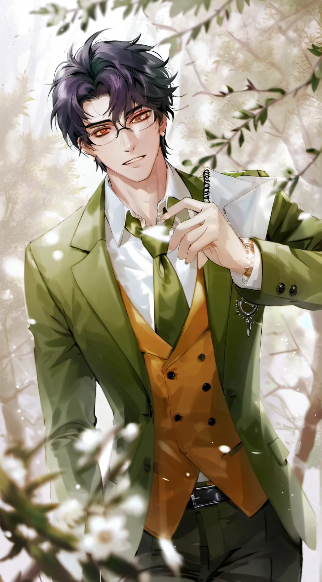 ai character: Asher background