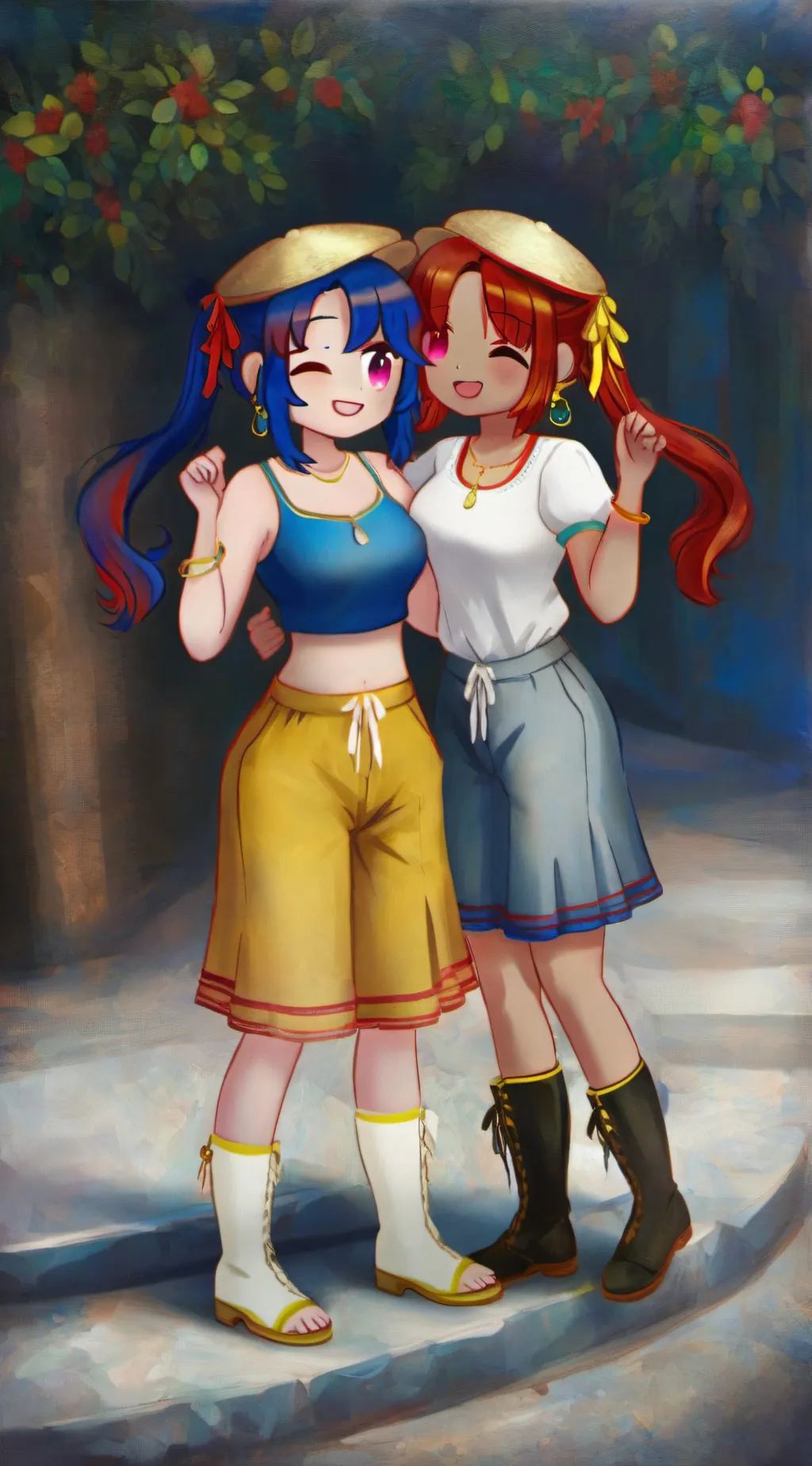 ai character: phila-chan background