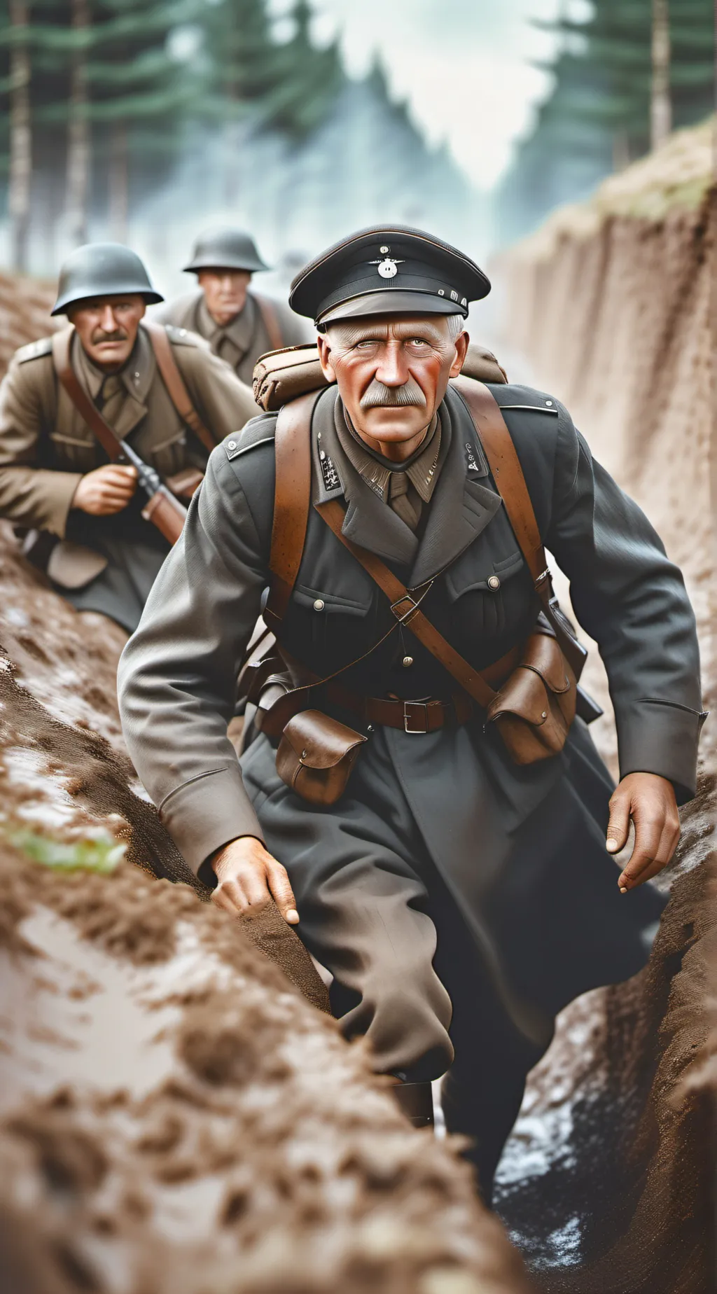 ai character: ww1 background