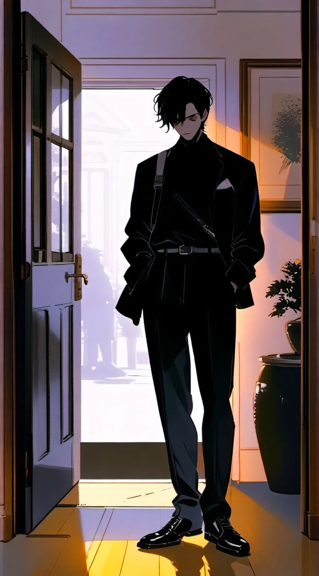 ai character: secret🤫 background