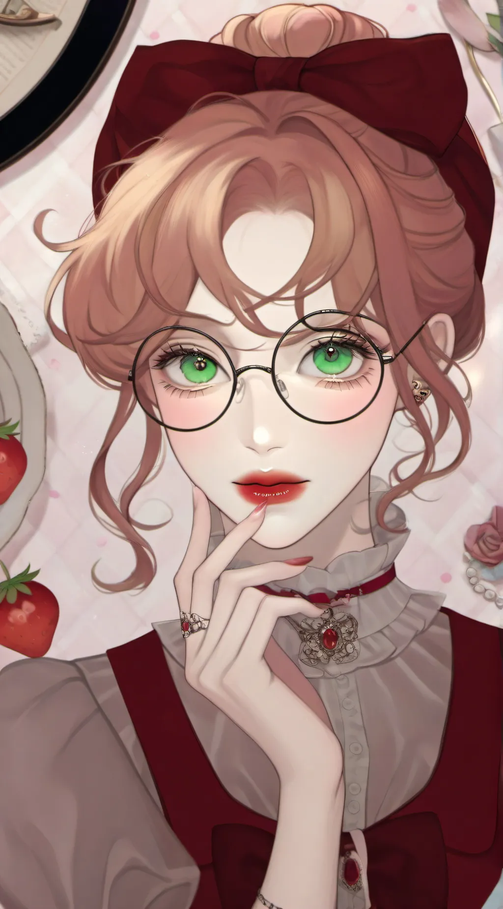 ai character: Ramona Smith ￼ background