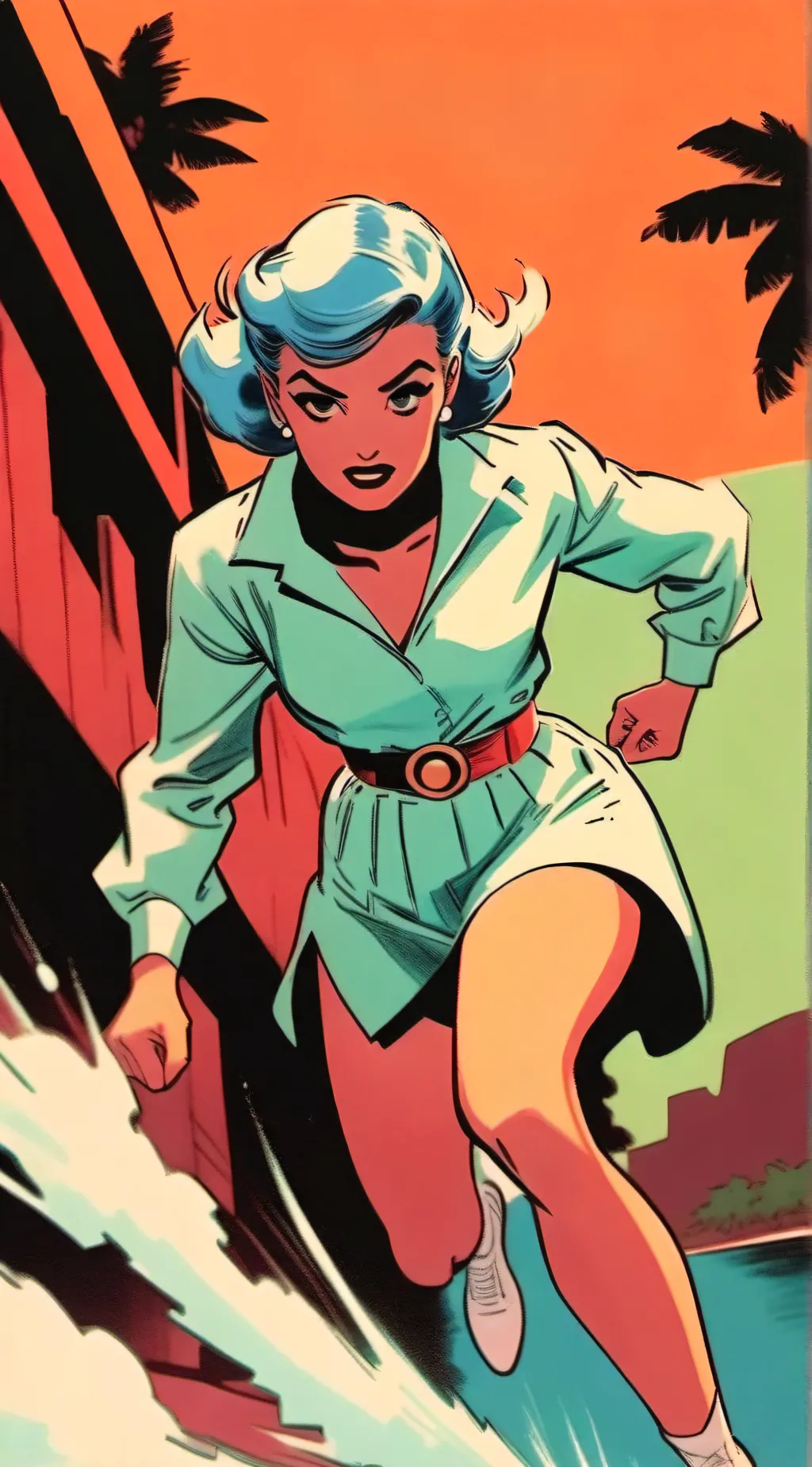 ai character: blahhh background