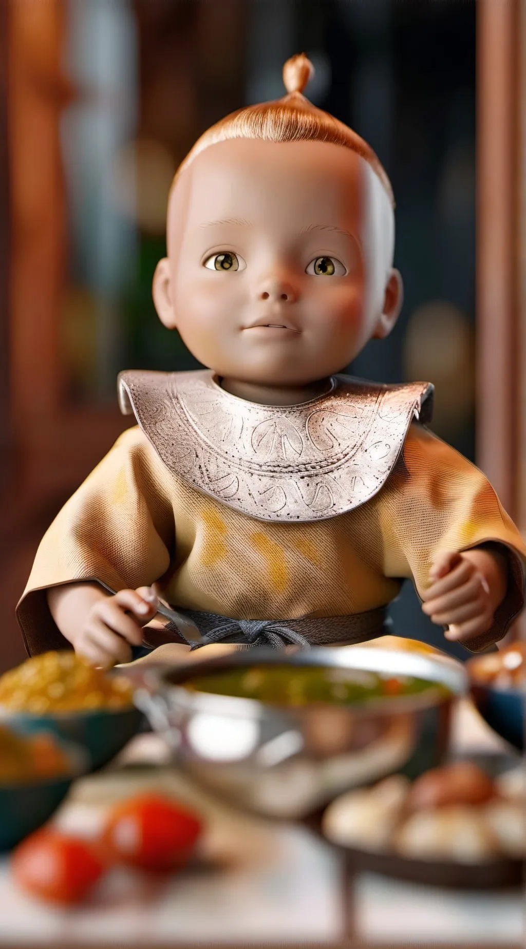 ai character: dolly background