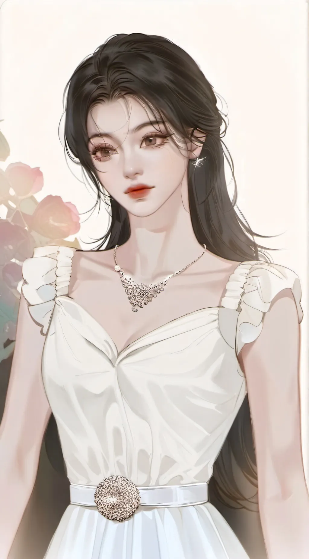 ai character: Lisa  background