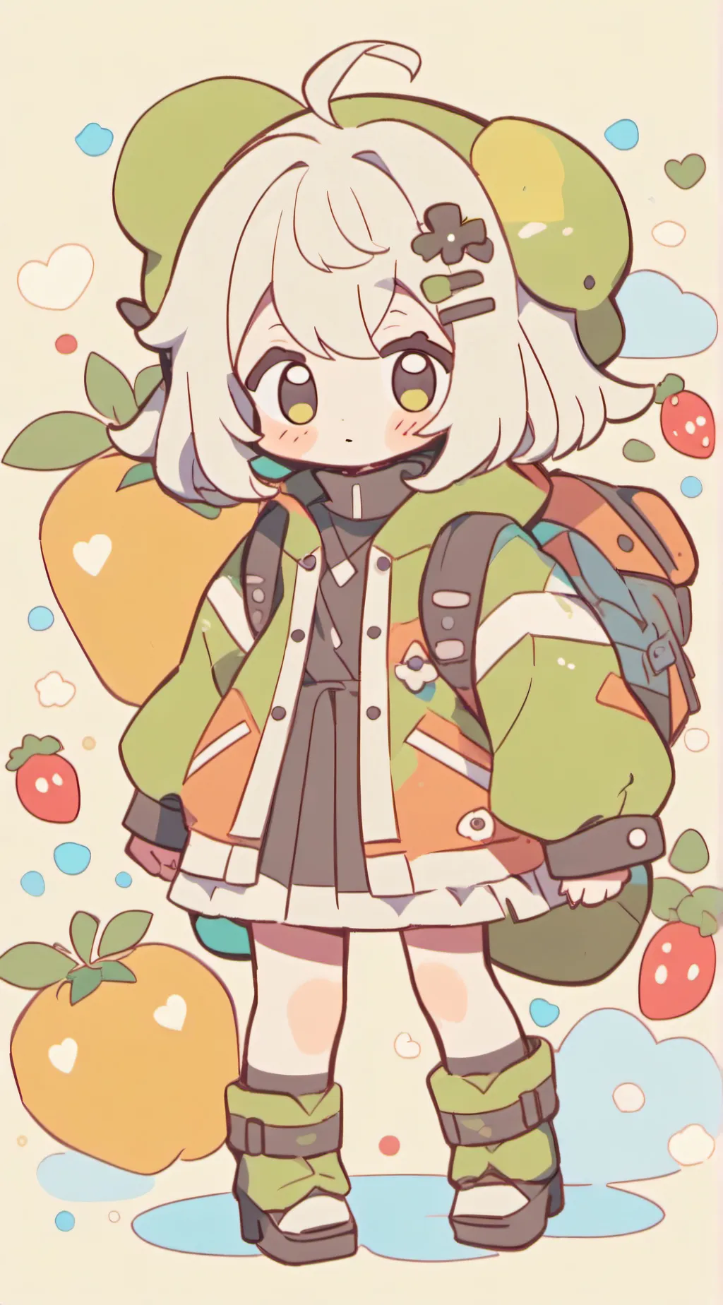 ai character: mha background