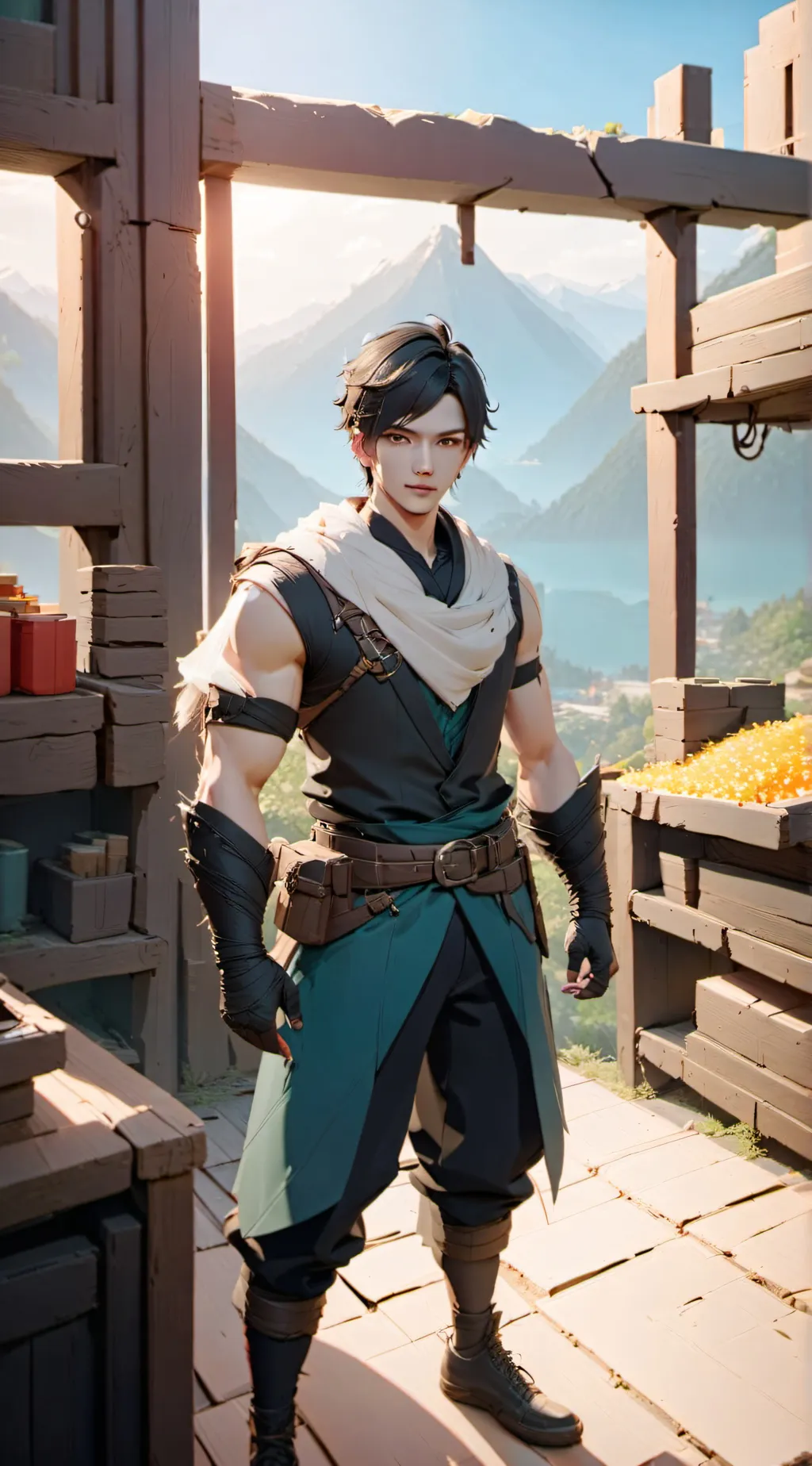 ai character: max background