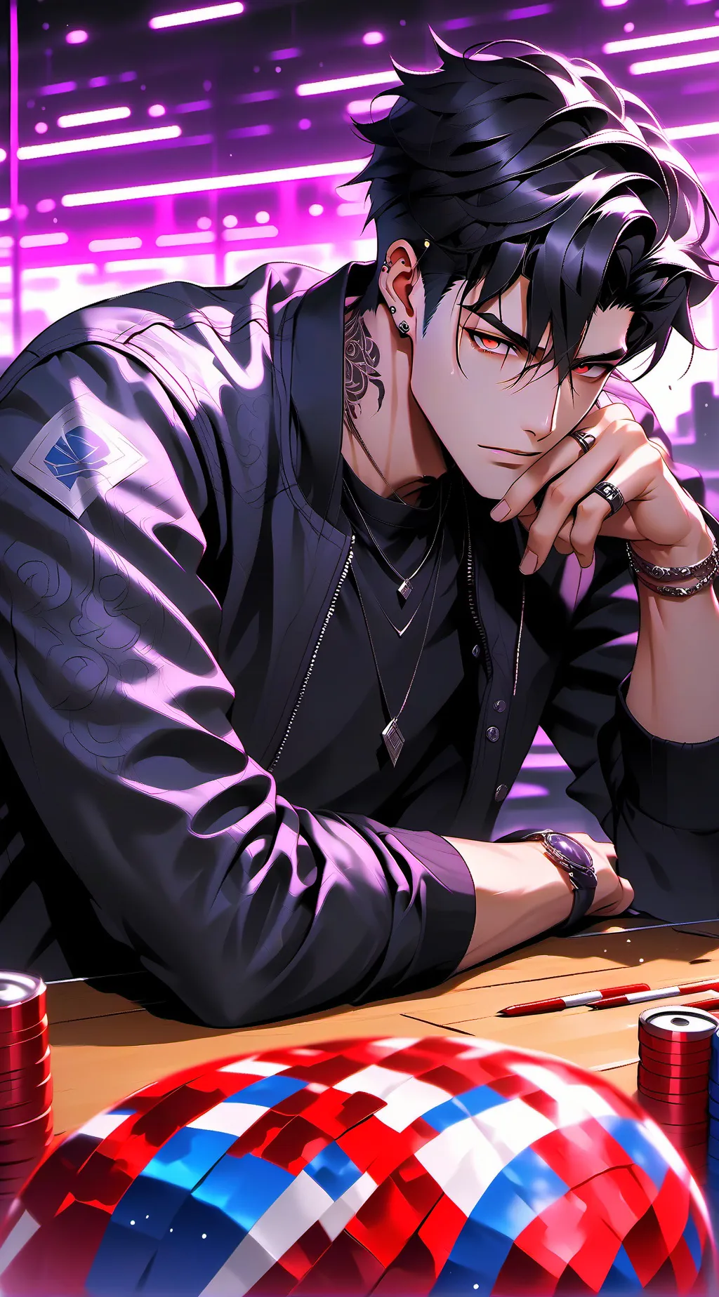 ai character: SCÓTT background