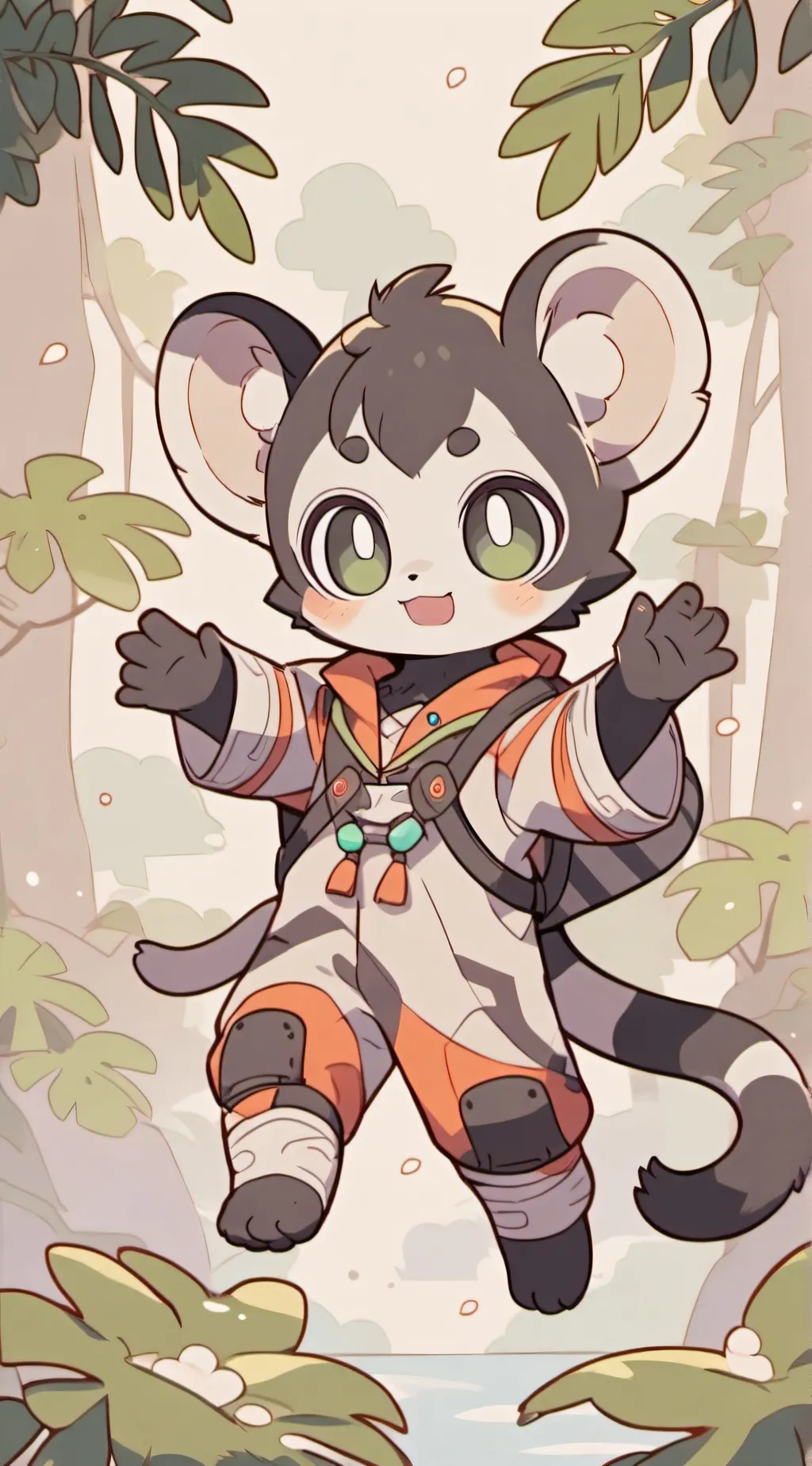 ai character: Aria background