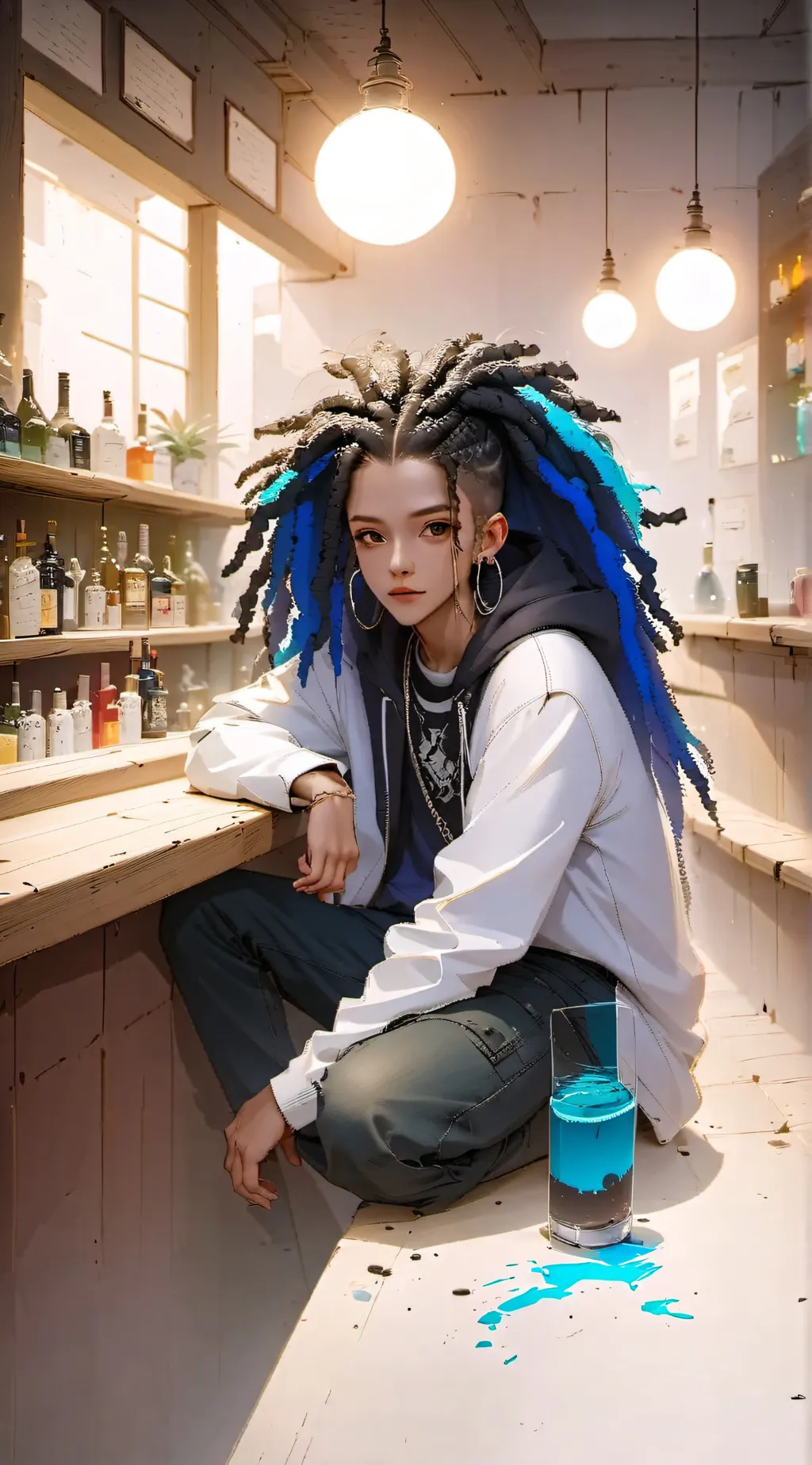 ai character: Zakari  background