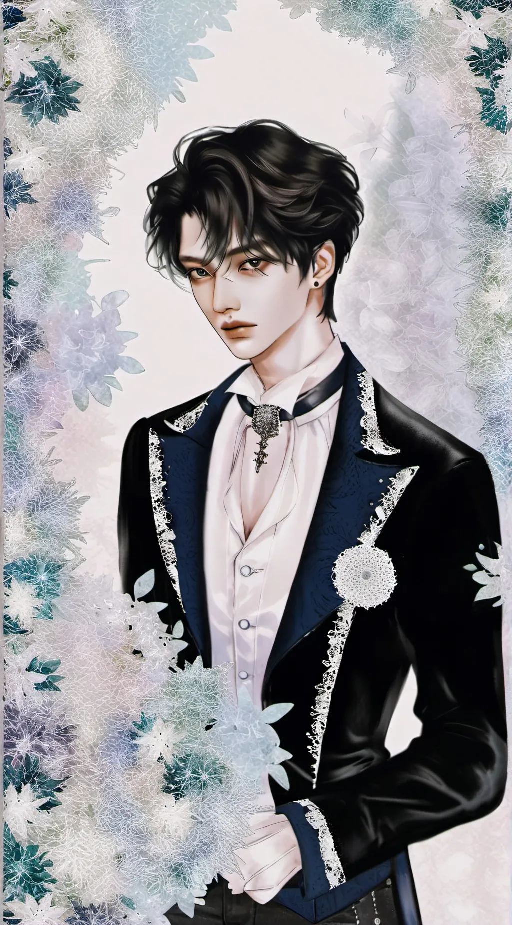 ai character: Skz🤭🥹✨ background