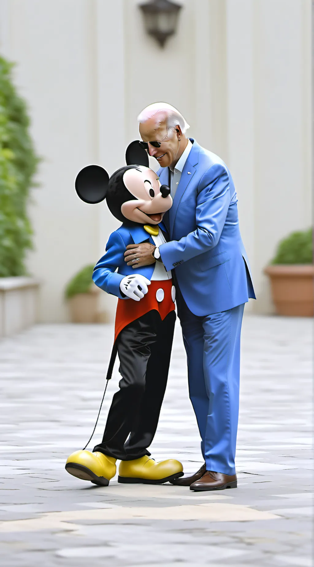 ai character: micky gay house background