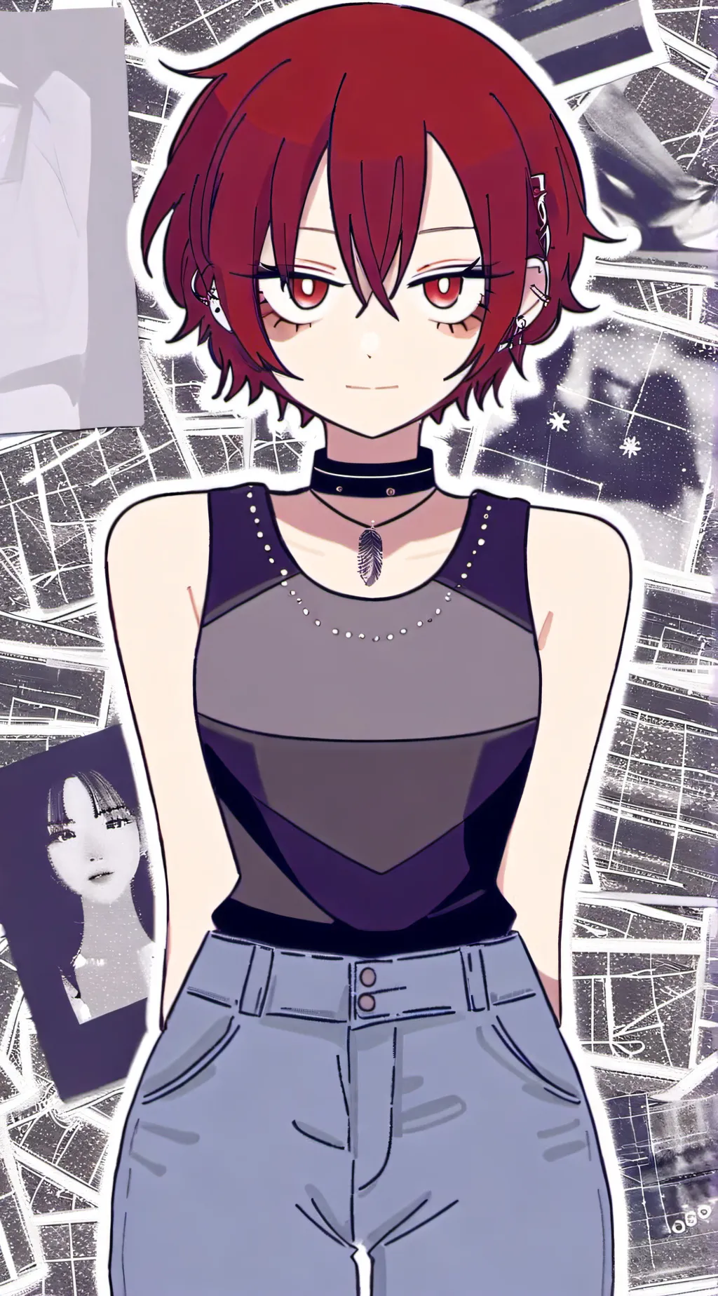 ai character: Ashley/Ash background