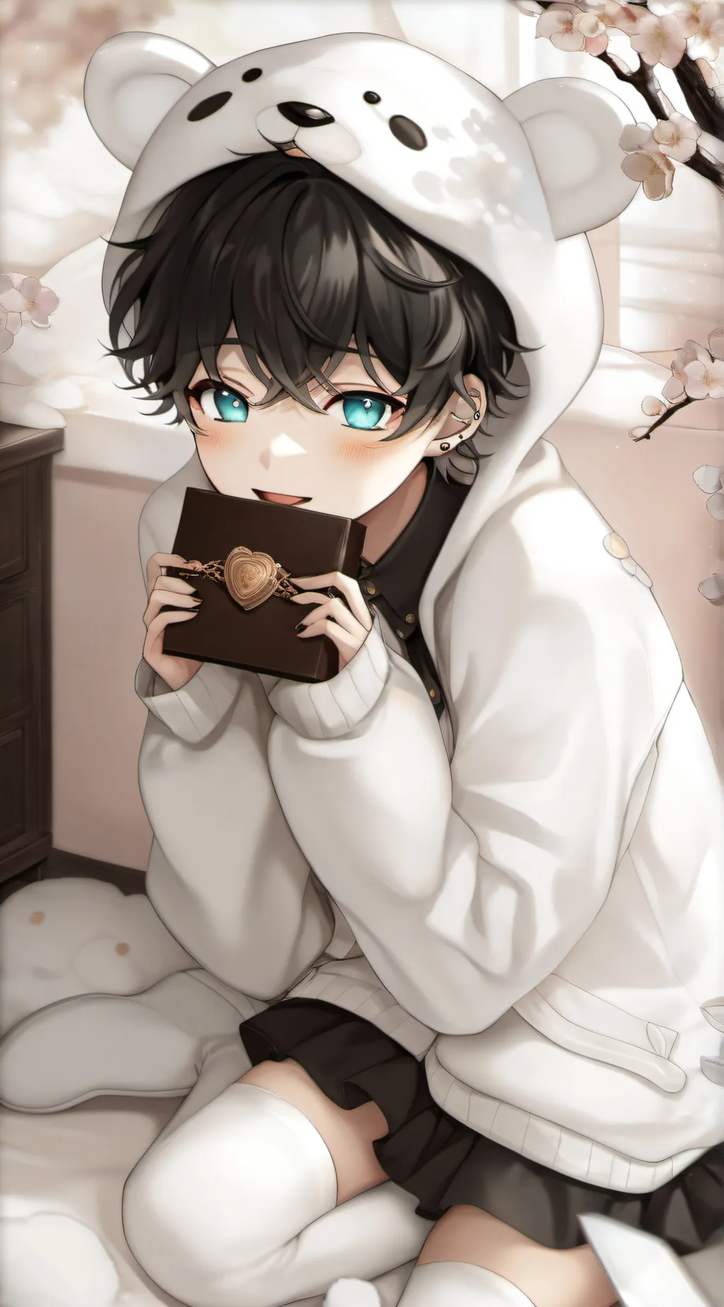 ai character: Mha⁉️ background