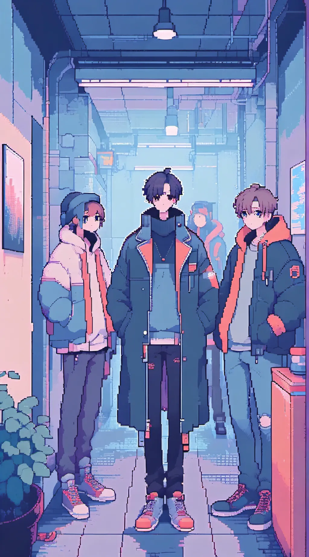 ai character: NINJAGO: mark two background