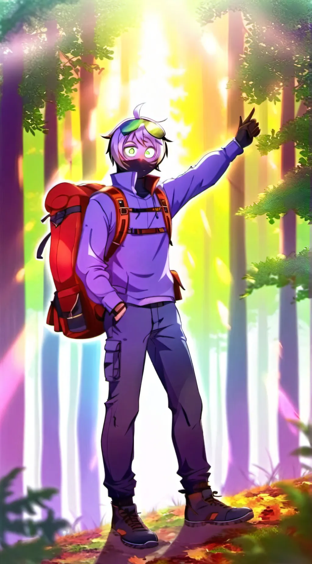 ai character: moondrop  background