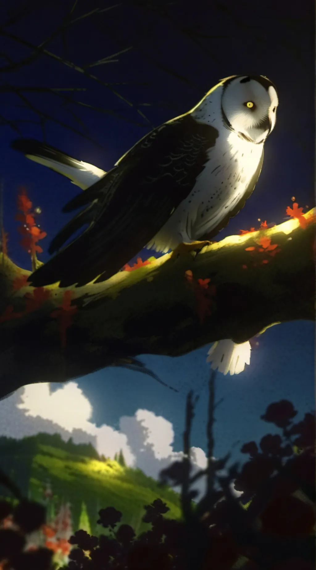 ai character: ♥︎Owl♥︎ background