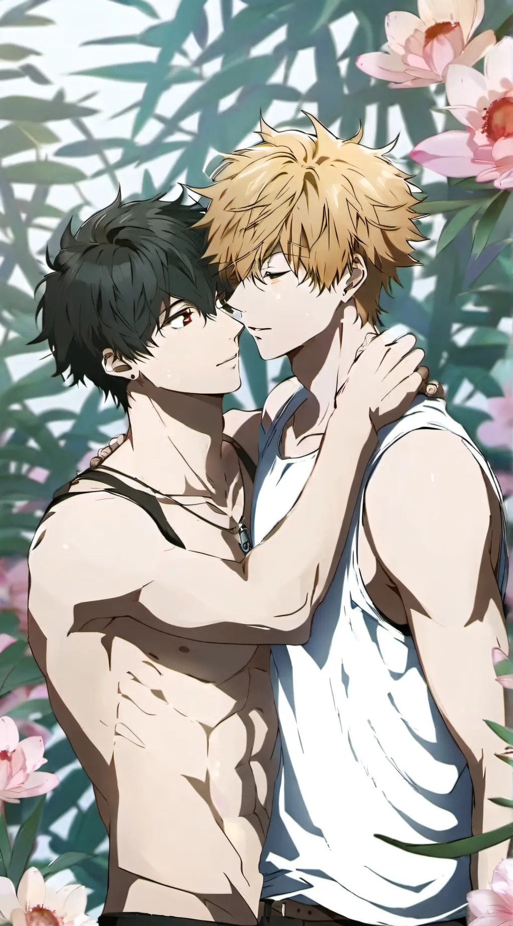 ai character: gay dads🌺 background