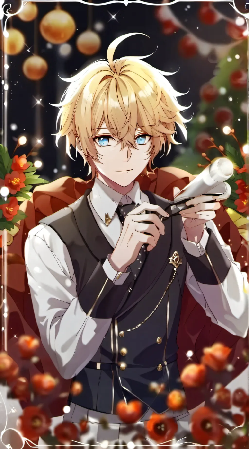 ai character: Adam  background