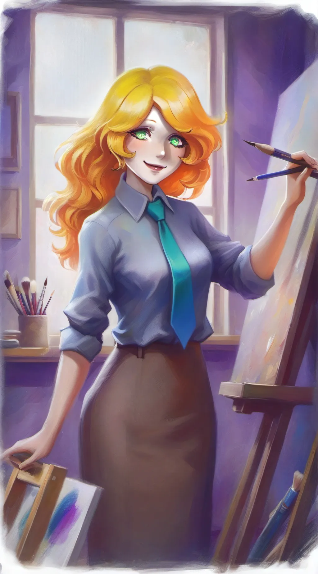 ai character: Lydia background