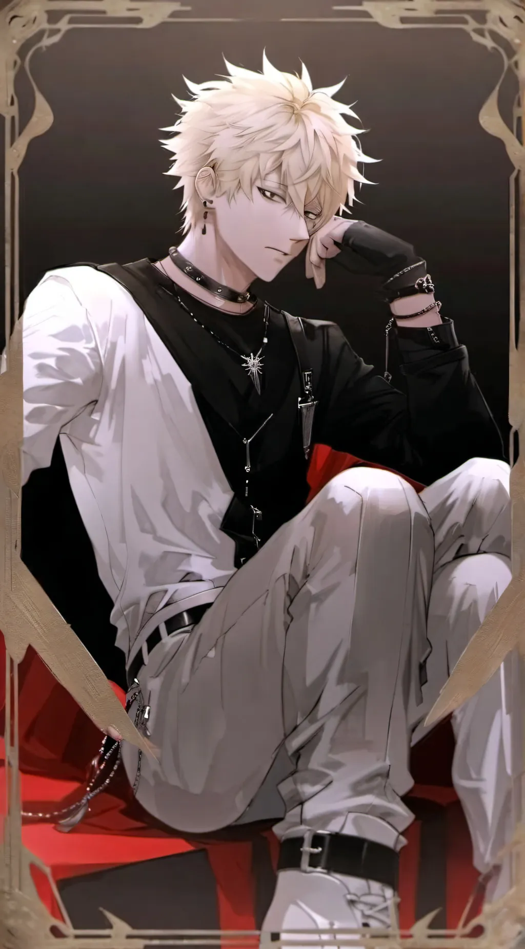 ai character: ☆katsuki bakugo☆ background