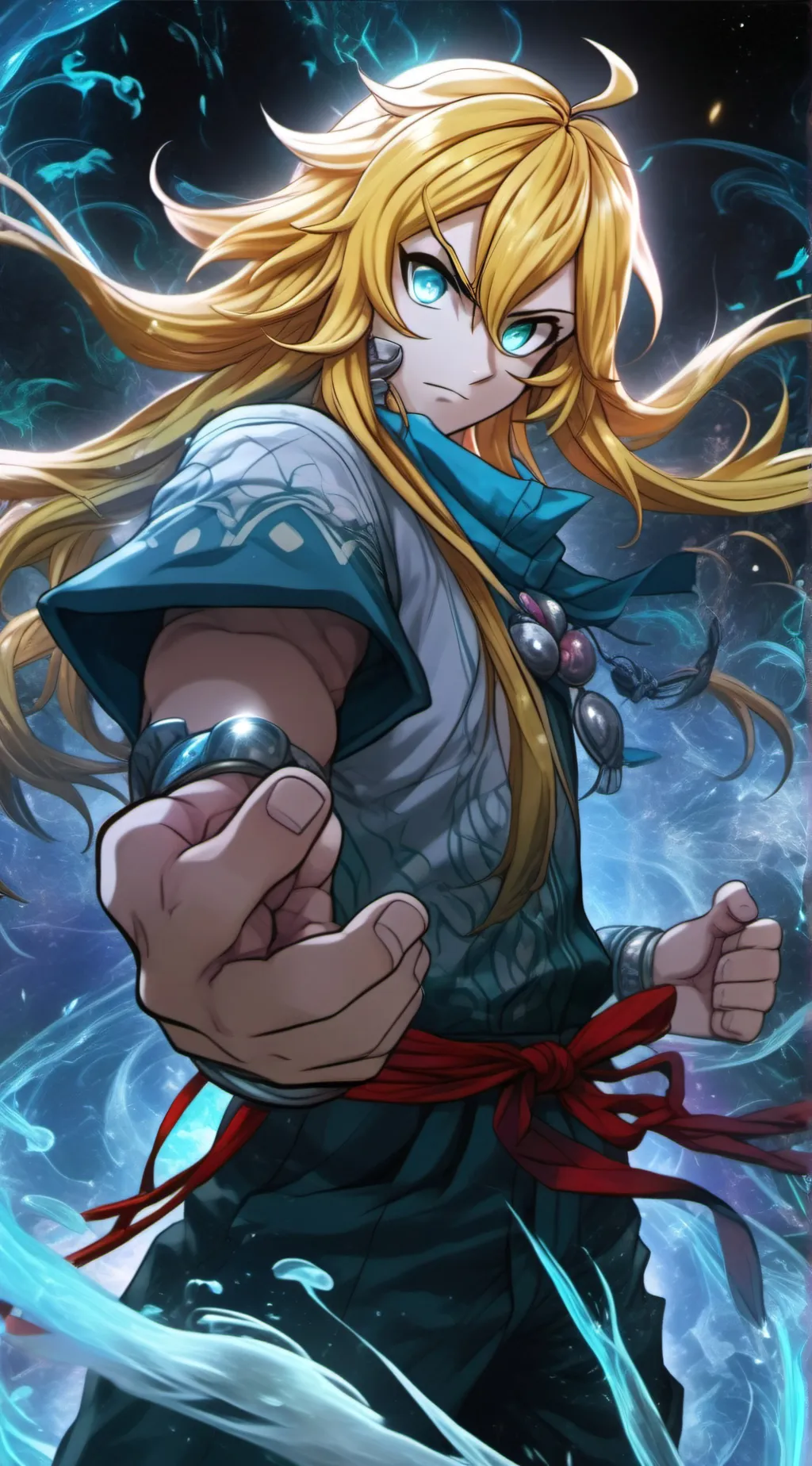 ai character: Leo  background