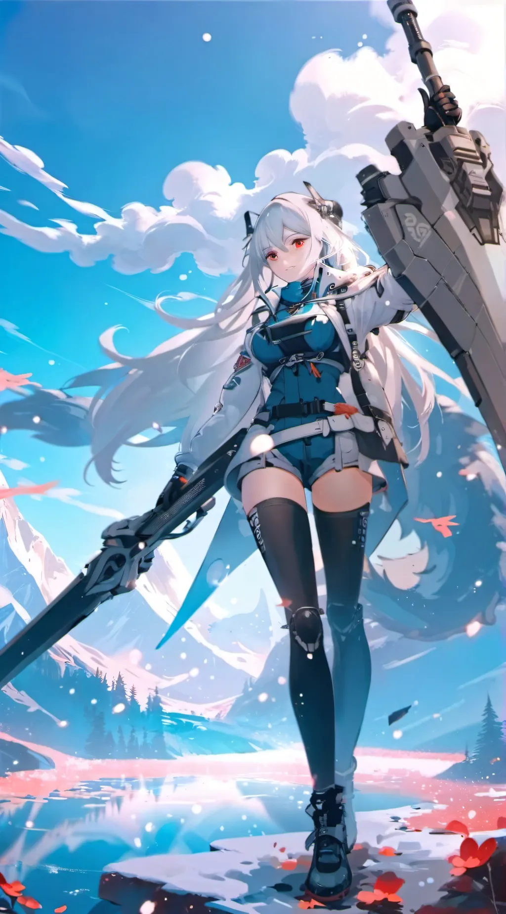 ai character: Dusk background