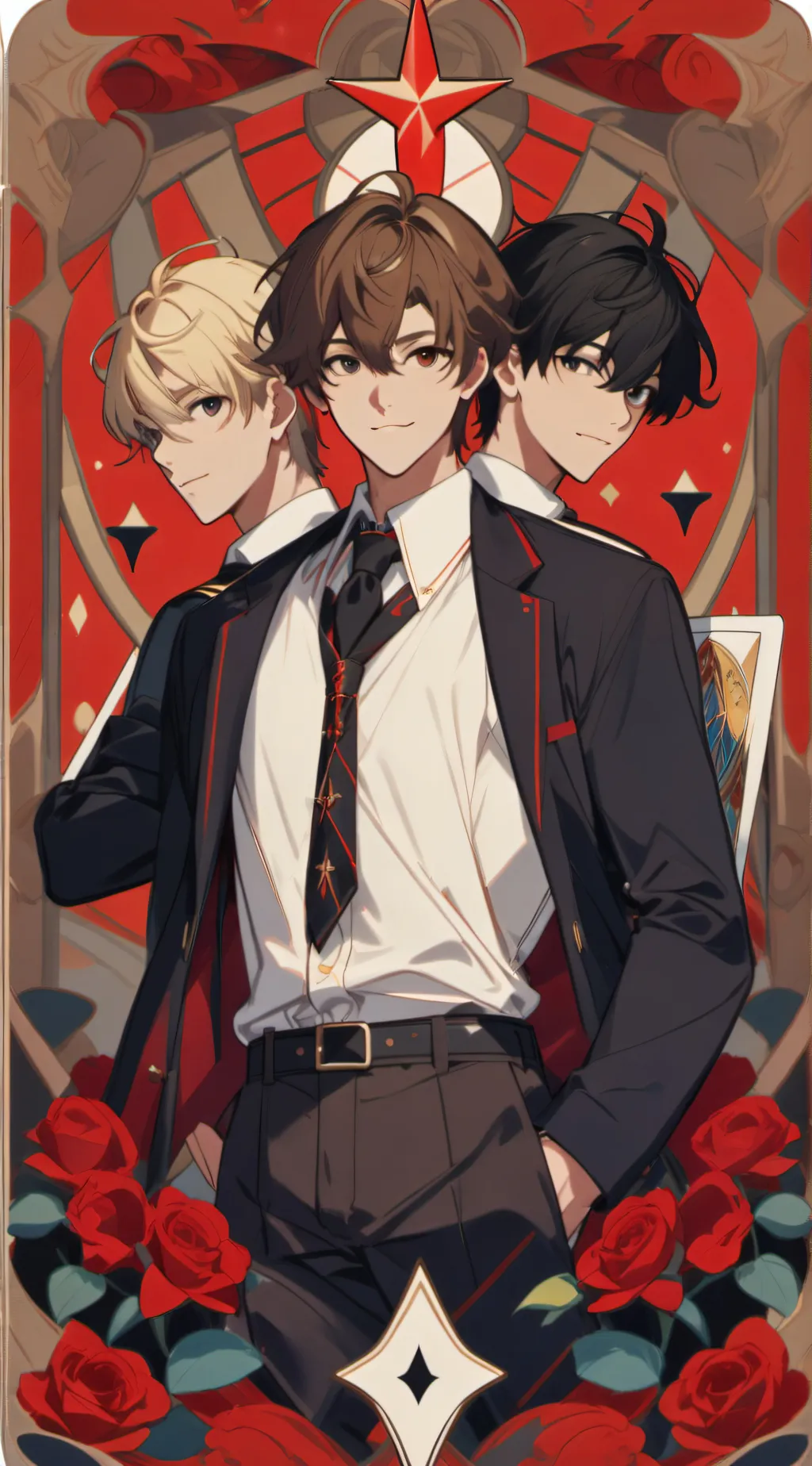 ai character: ✨The boys✨ background