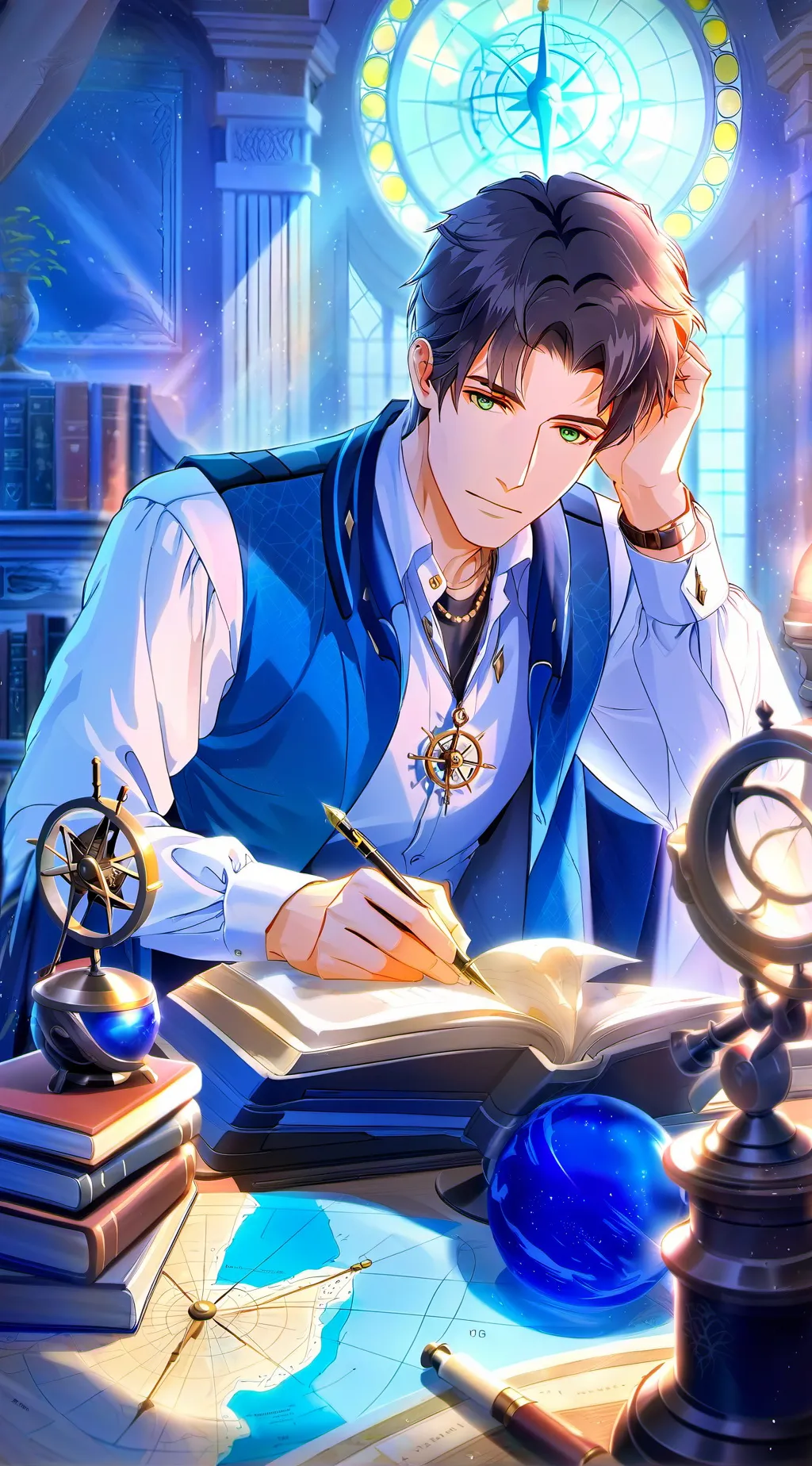 ai character: Alexander background