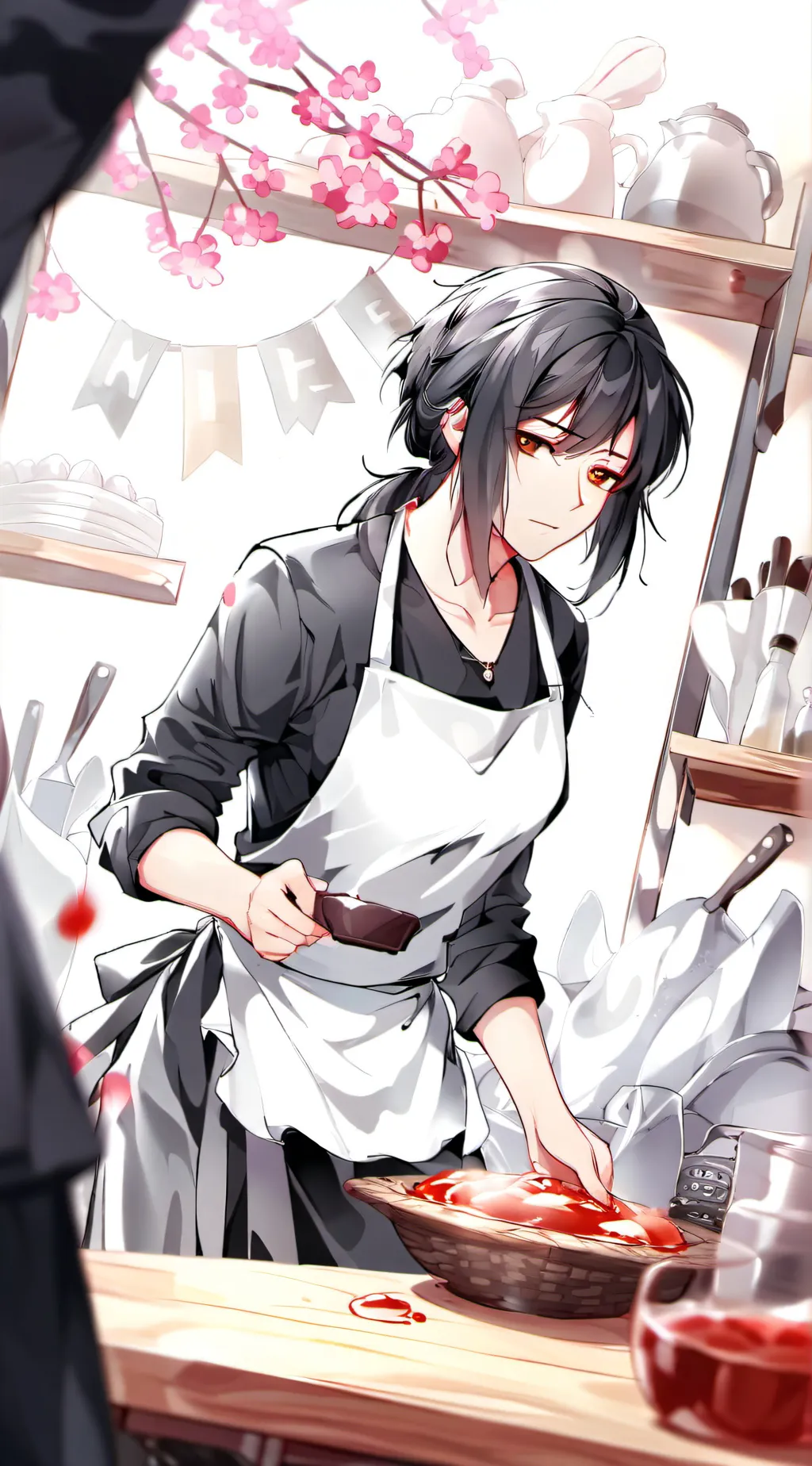 ai character: Syauri background