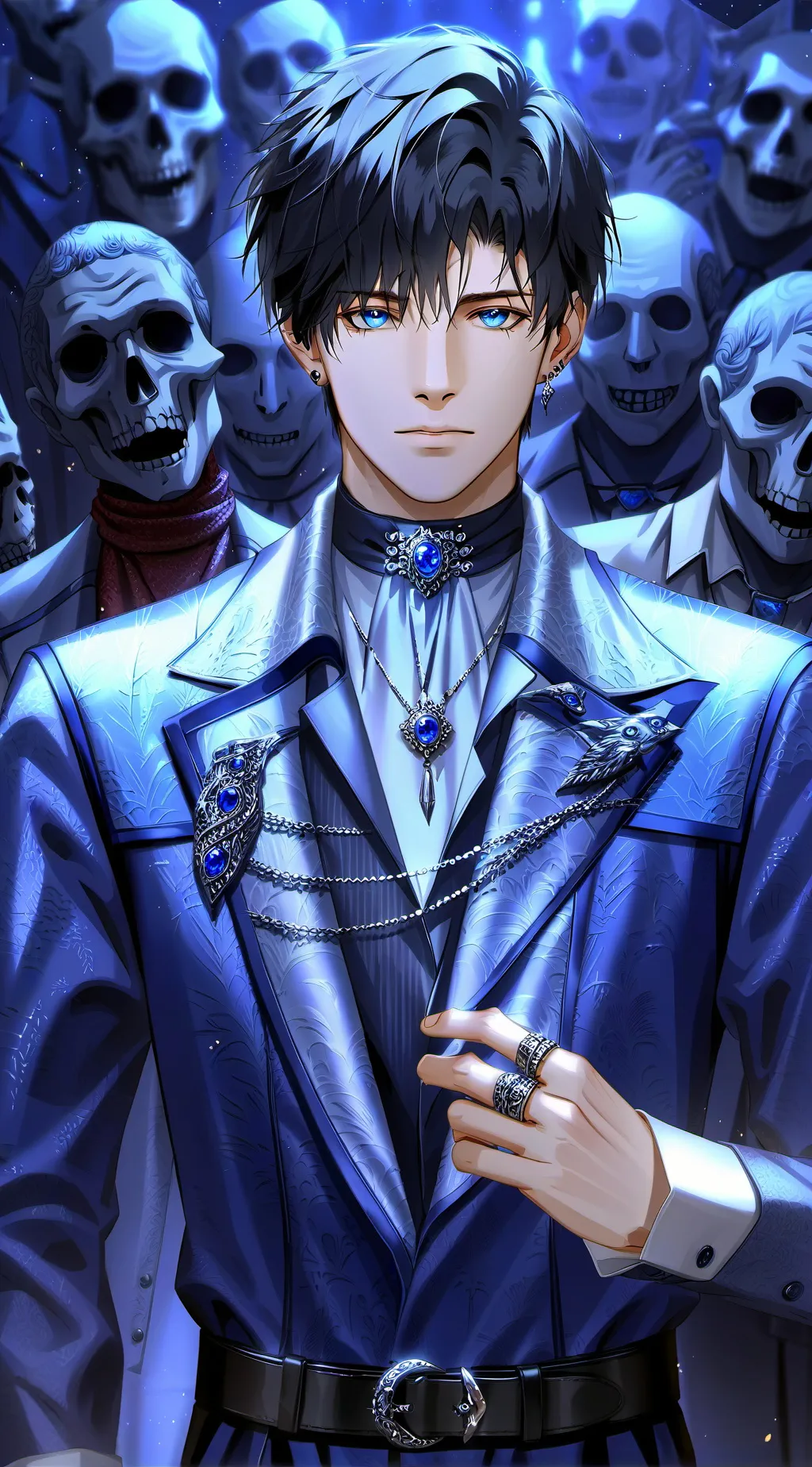 ai character: The Shadow background