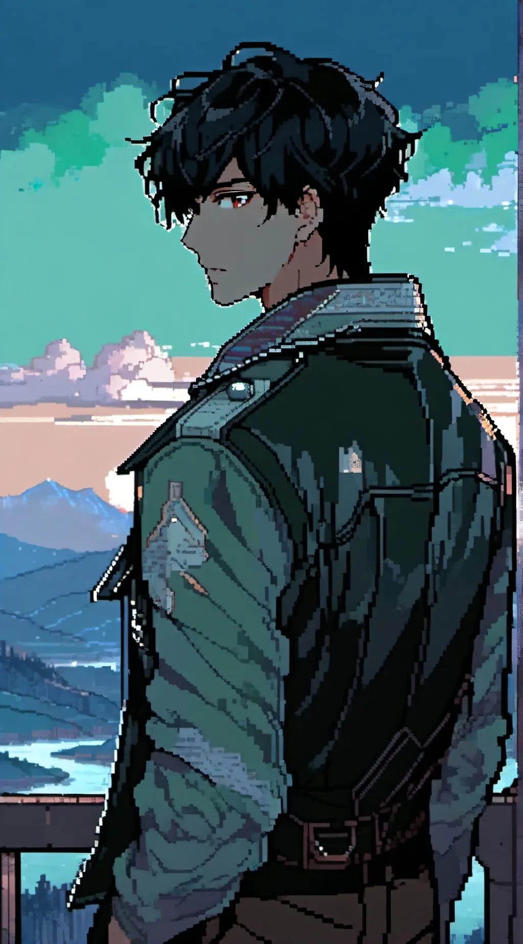 ai character: blake background