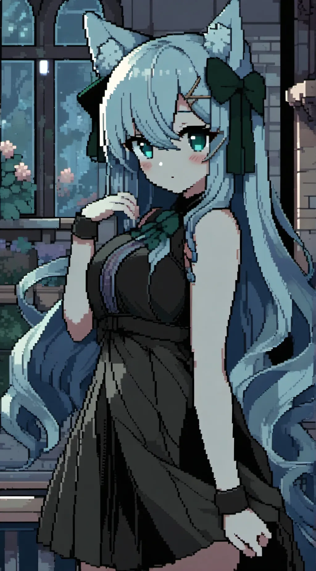 ai character: koniuki  background